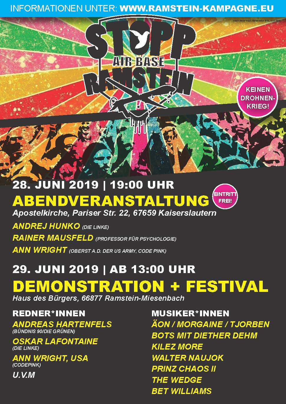 STOPP RAMSTEIN 2019