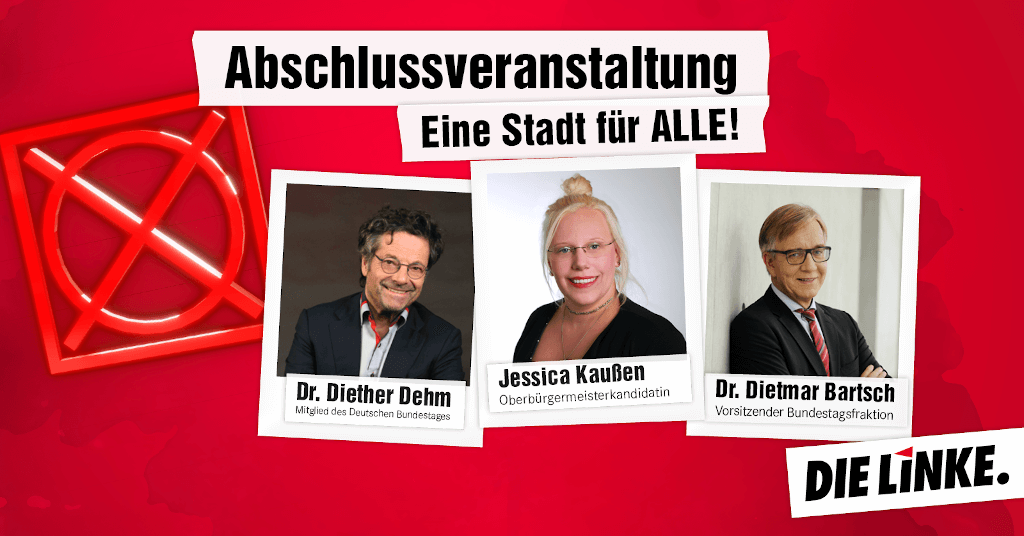 Wahlkampfabschluss Bürgermeisterwahlkampf Hannover